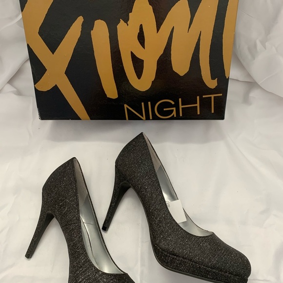 Fioni Night Glittery 4” Stiletto Heels - Picture 7 of 10